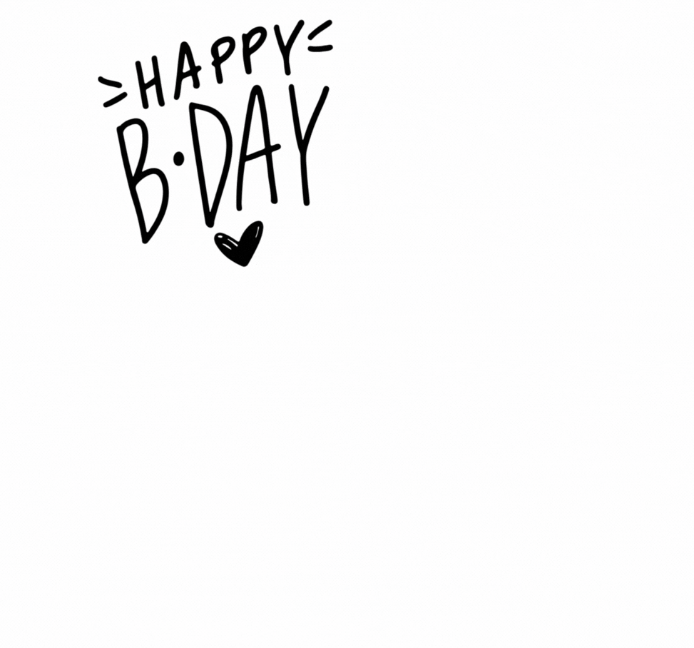 Happy birthday with a cake eCard