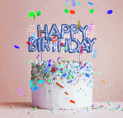Happy Birthday Cake Confetti