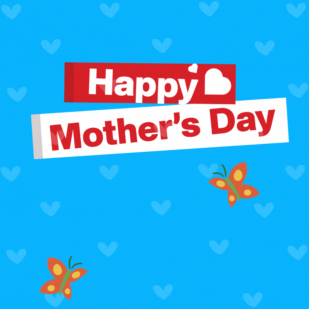 Animated Flapping Butterfly Happy Mother’s Day