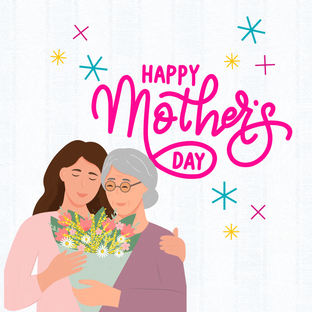 Mother Daughter Hug Digital Greeting Card