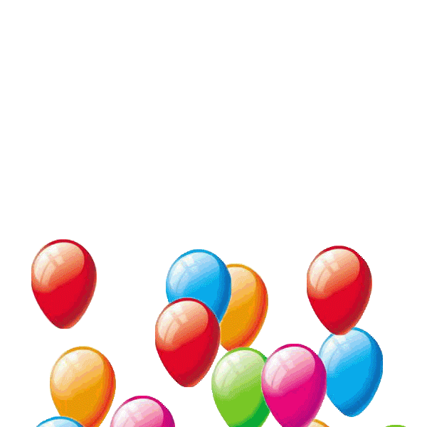 Animated Happy Birthday to You Balloons eCard