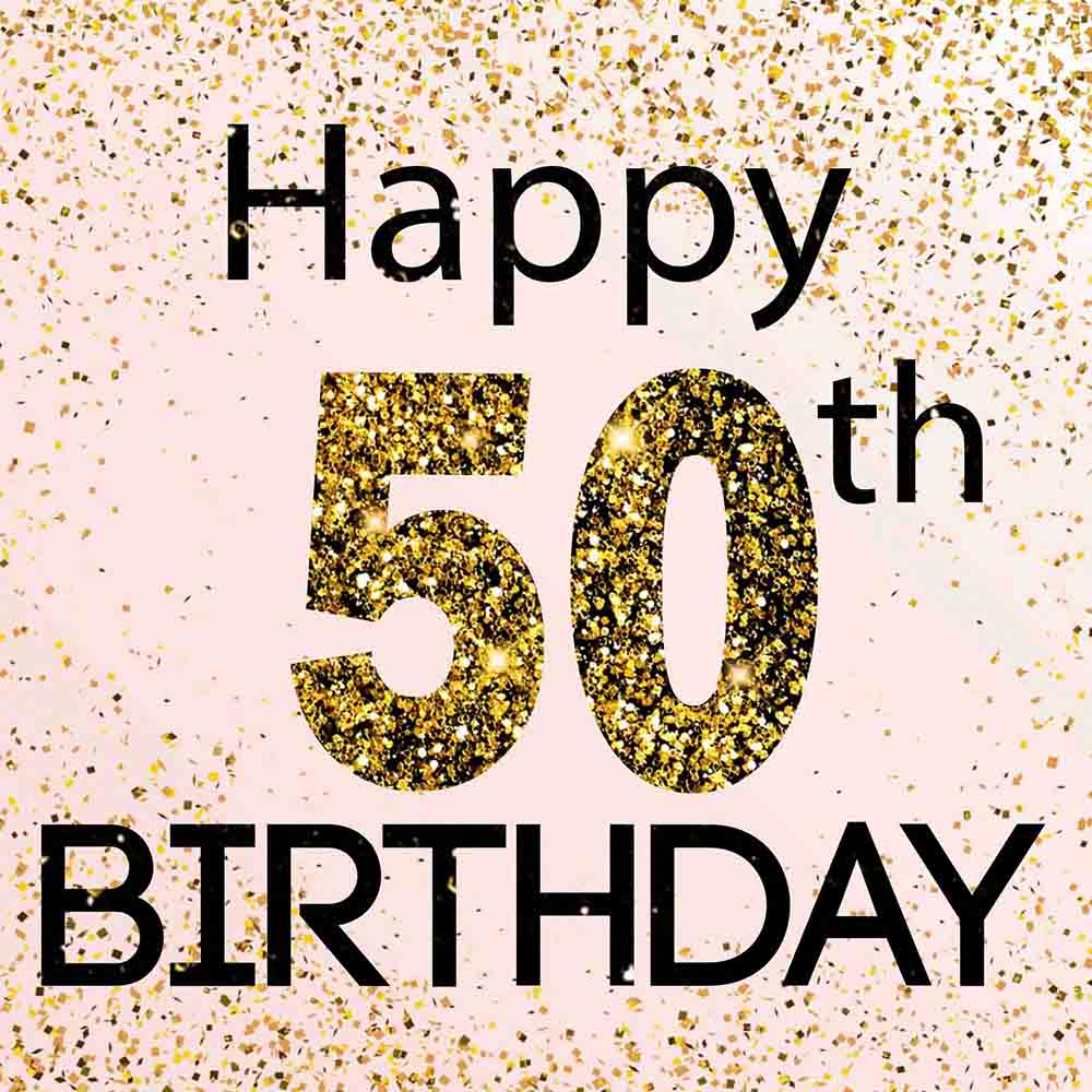 50 And Vibrant 50th Birthday eCard