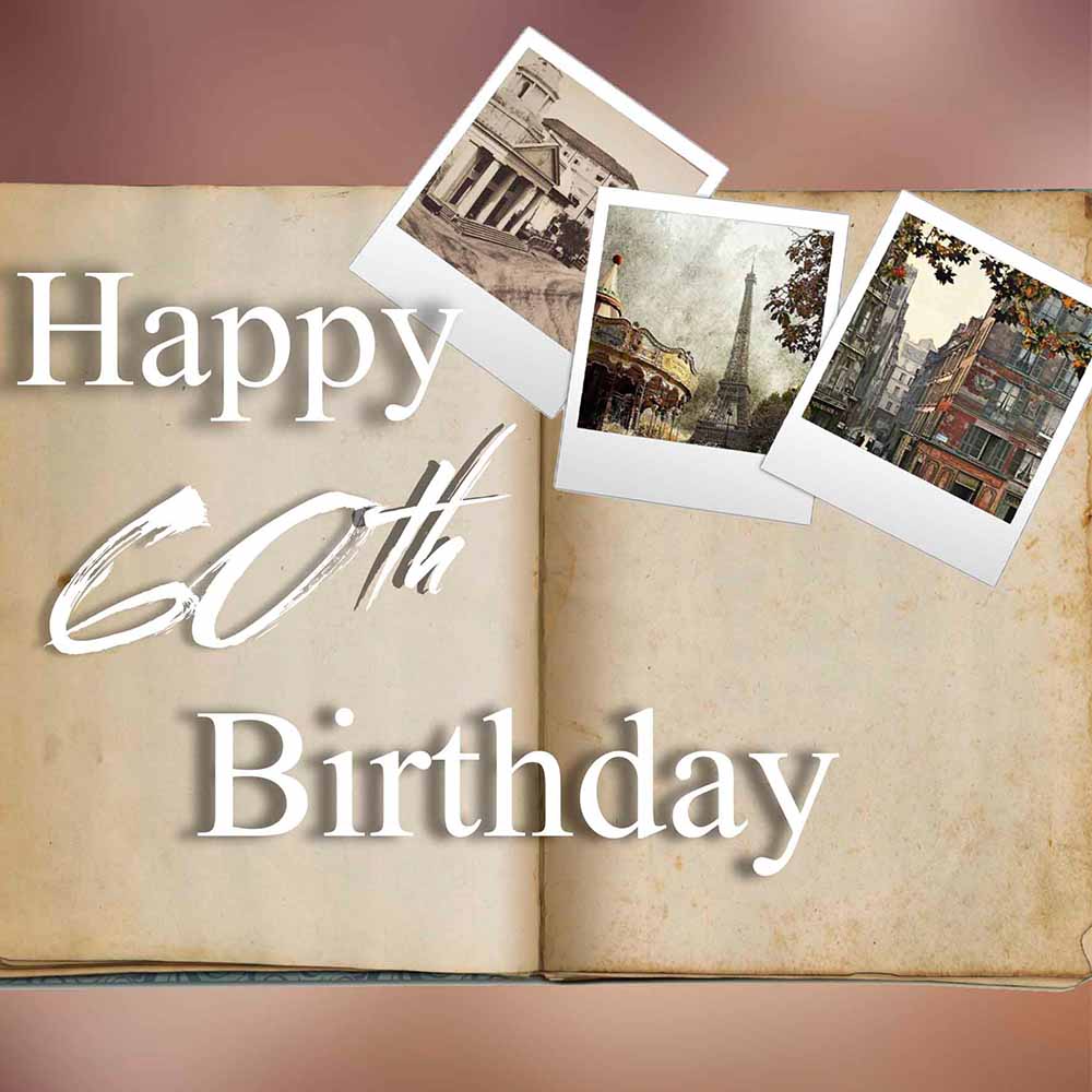 60th Memorable Birthday eCard