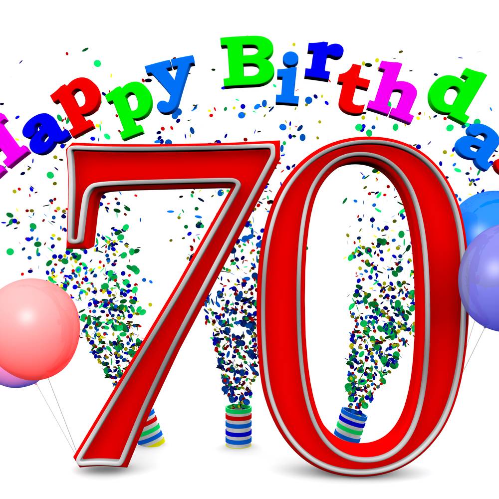 Massive 70th Birthday eCard