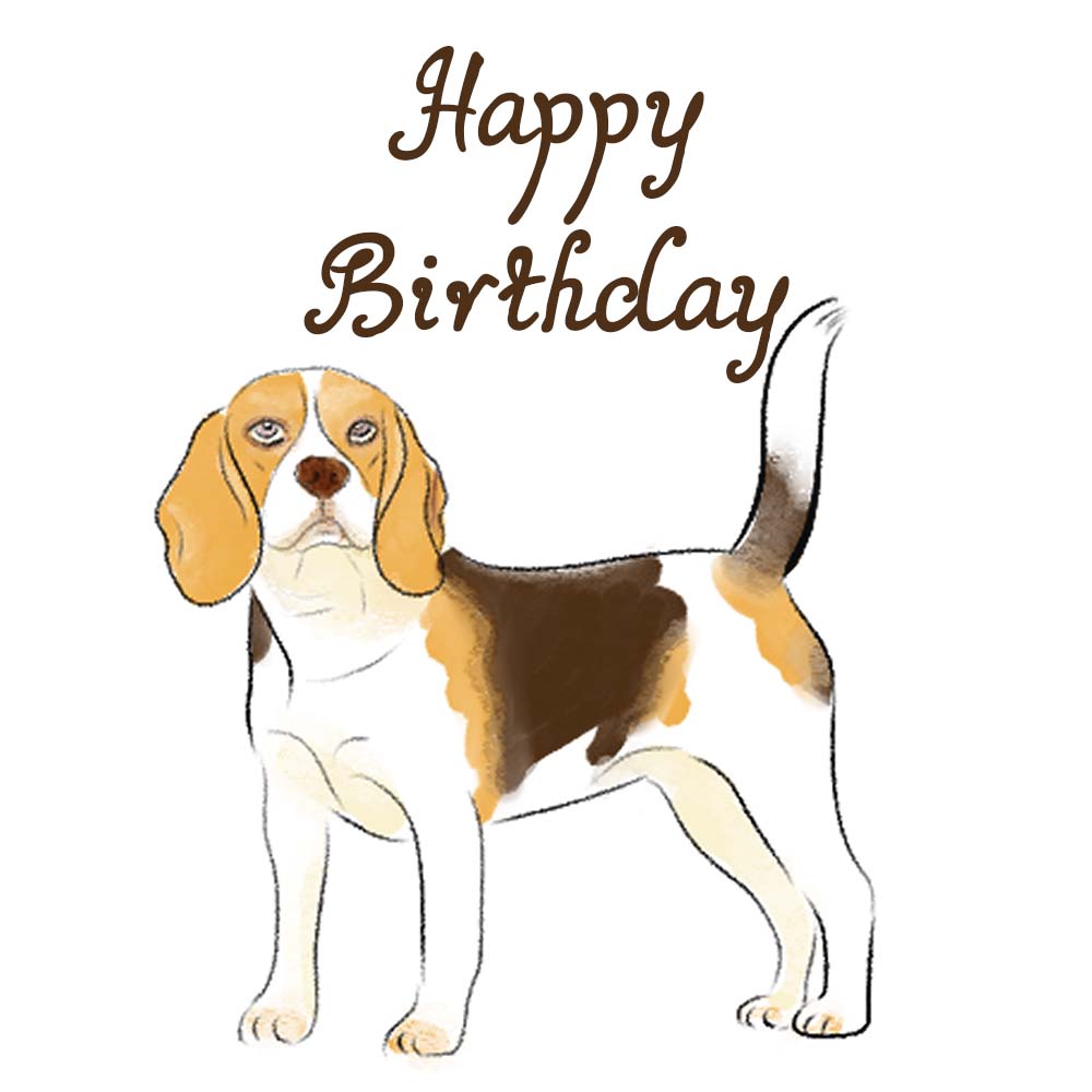 Beagle Dog eCard