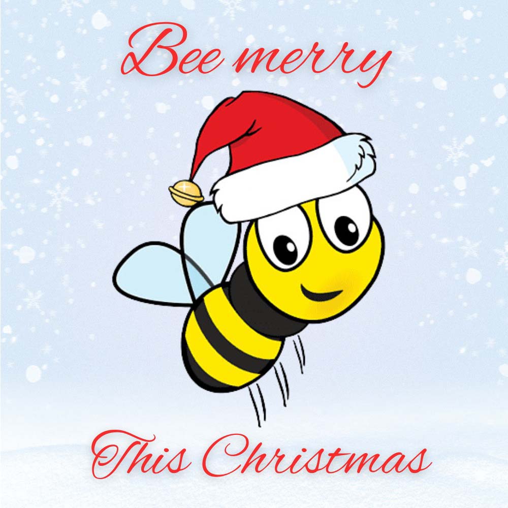 Bee Merry This Christmas –  Personalise & Send