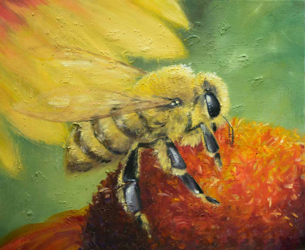 Bee on a Pollen