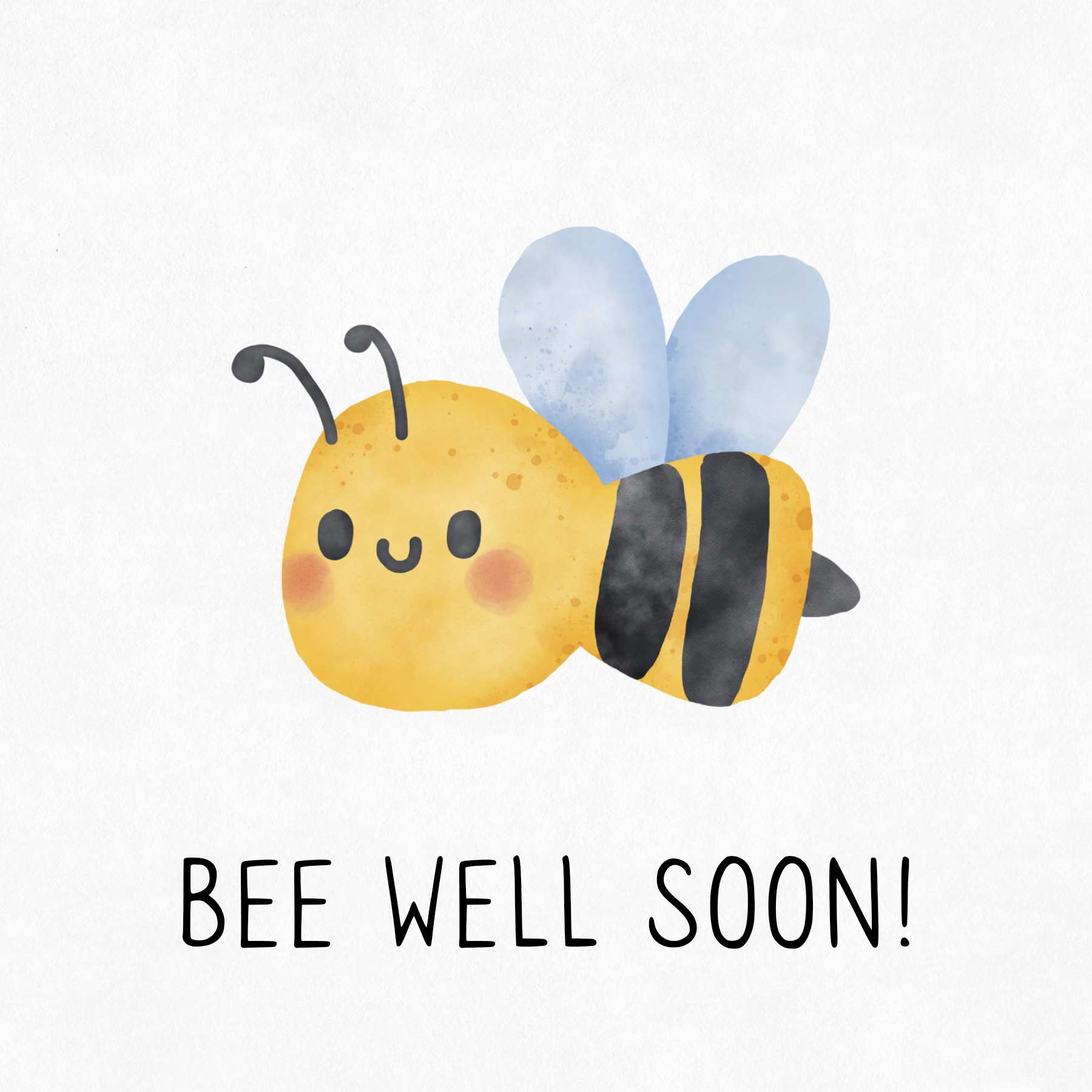 Bee Well Soon eCard