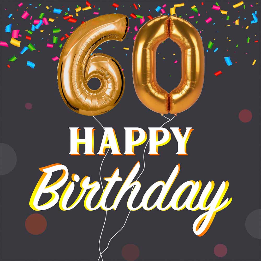 Blessed 60 Birthday eCard