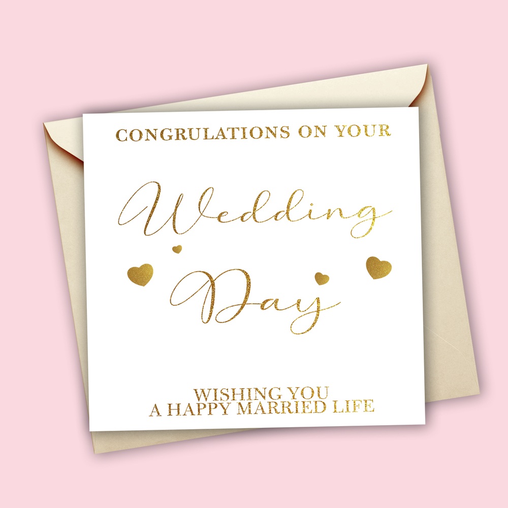 Congratulations On Your Wedding Day