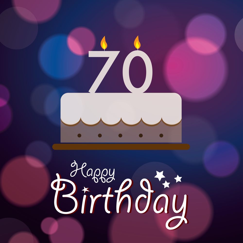 Cute 70th Birthday eCard