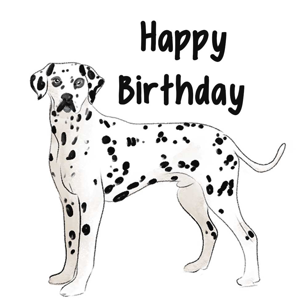 Dalmatian Dog eCard