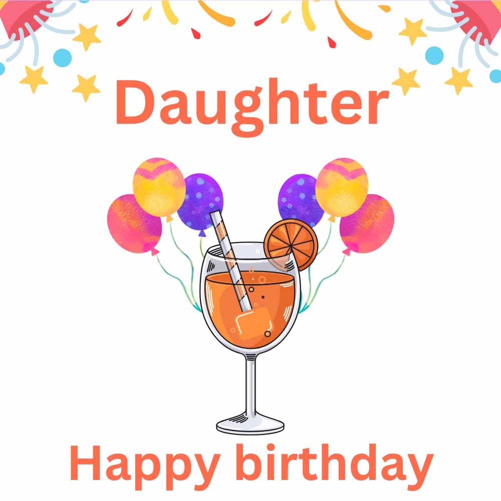 Daughter Happy Birthday eCard