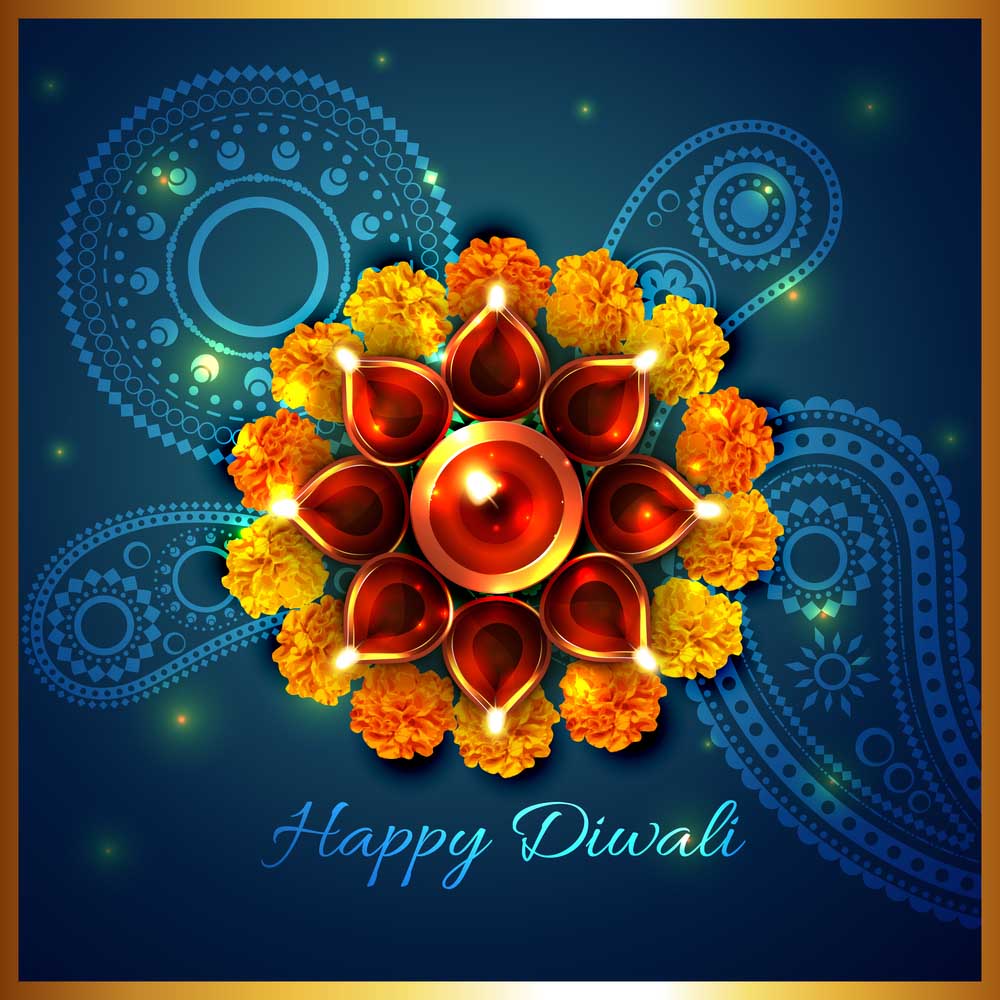 The beauty of Diwali