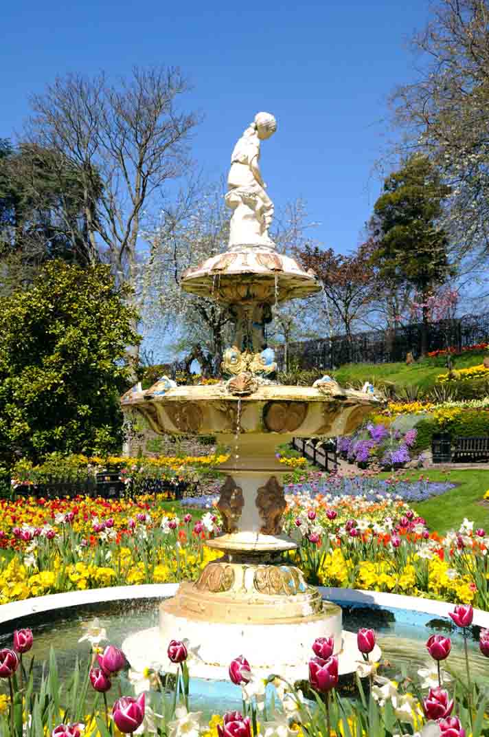 Fountain in the dingle, Shrewsbury