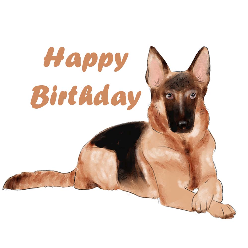 German Shepherd Dog eCard