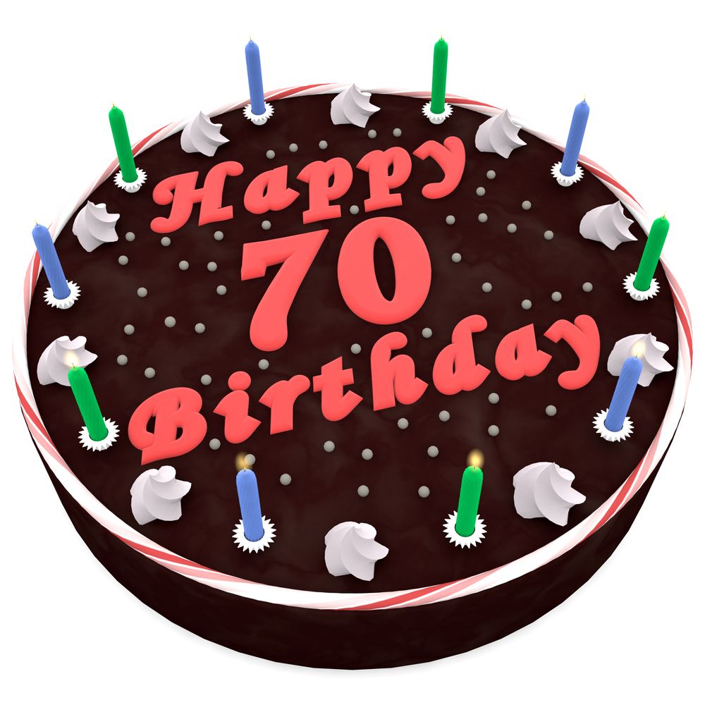 Happy 70th Birthday eCard