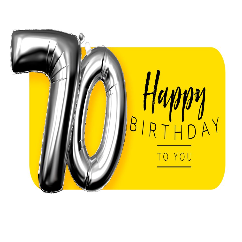 Lovely 70th Birthday eCard