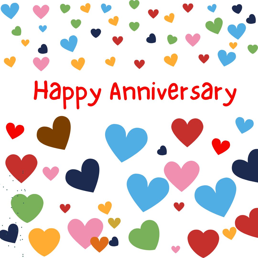 Happy Anniversary – Love in Every Color