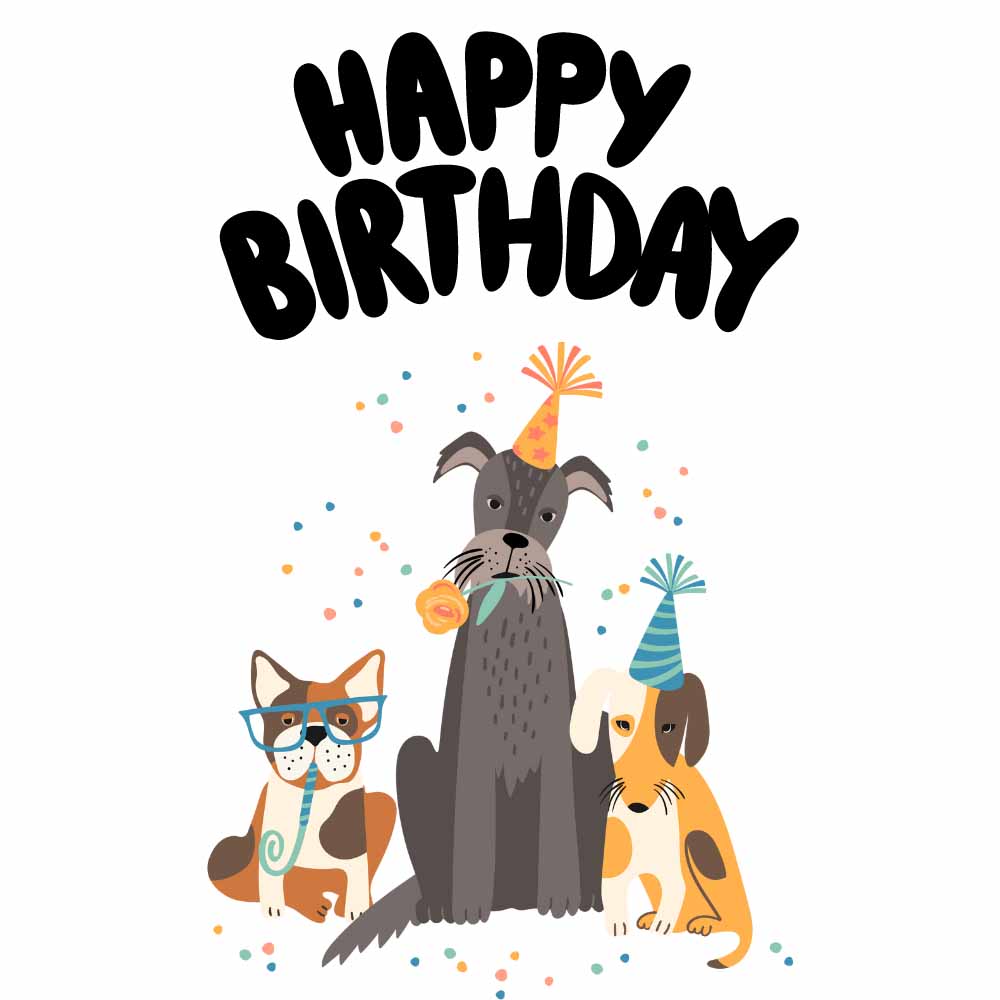 Happy Birthday Dogs eCards
