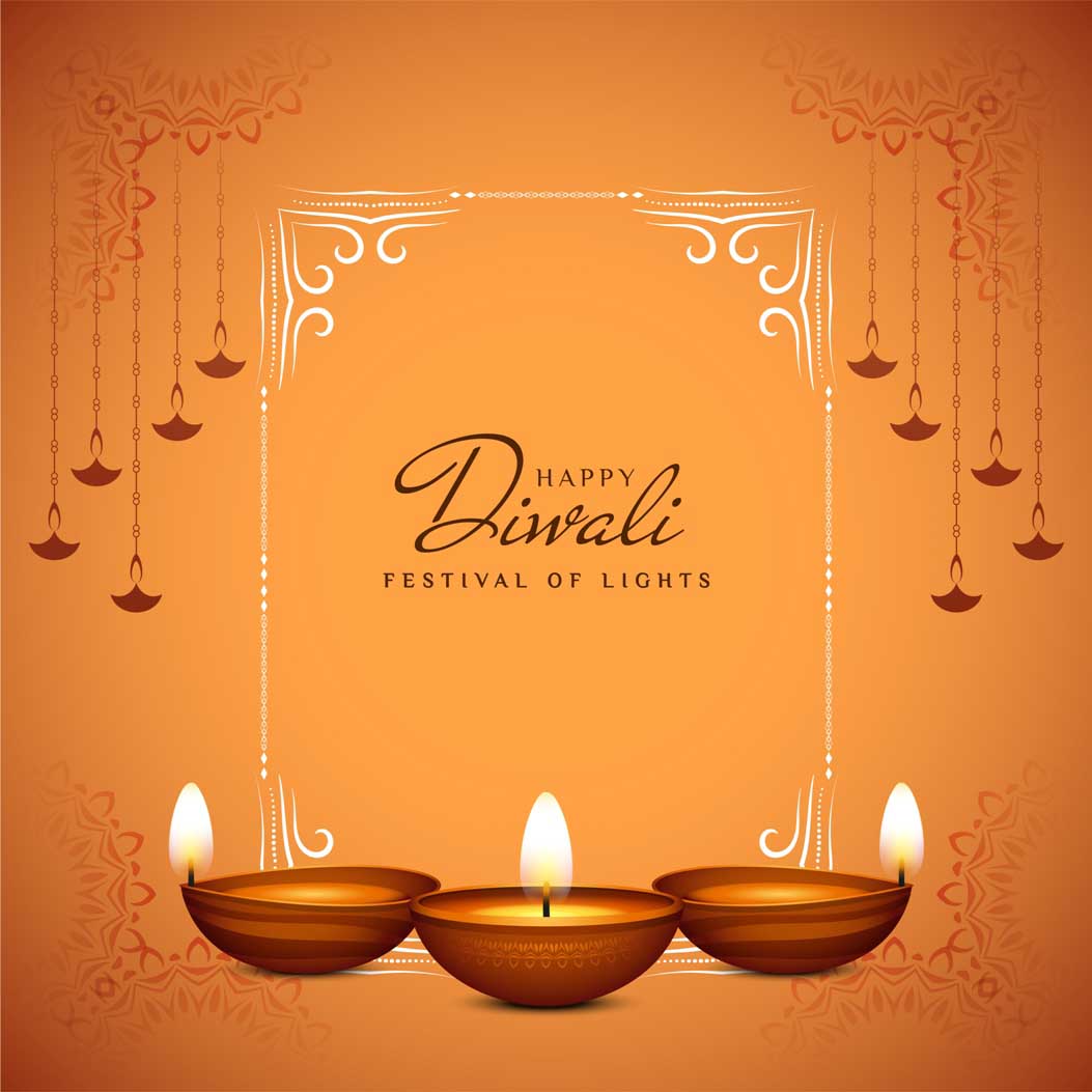 Diwali greeting ecard