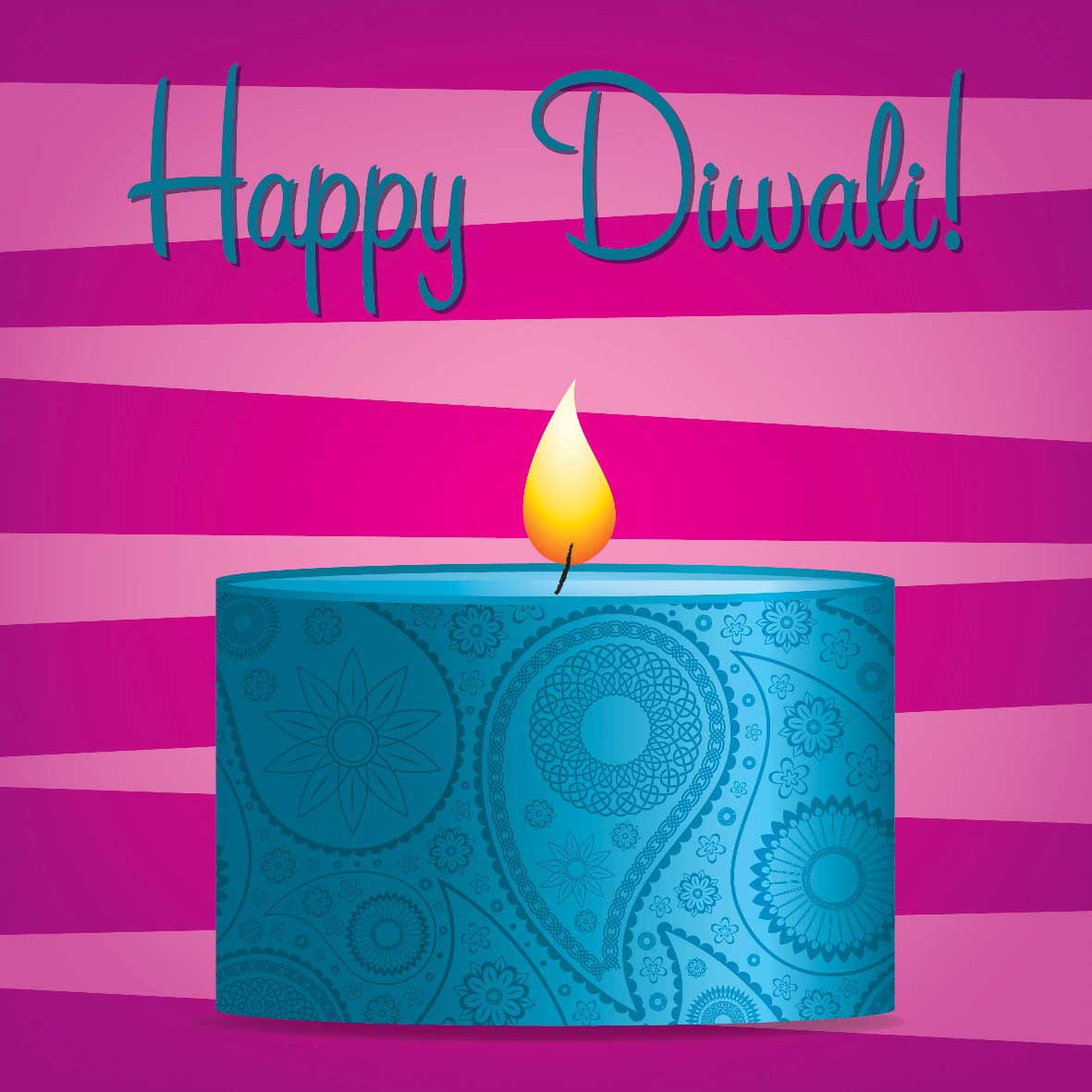 Diwali giant candlelight