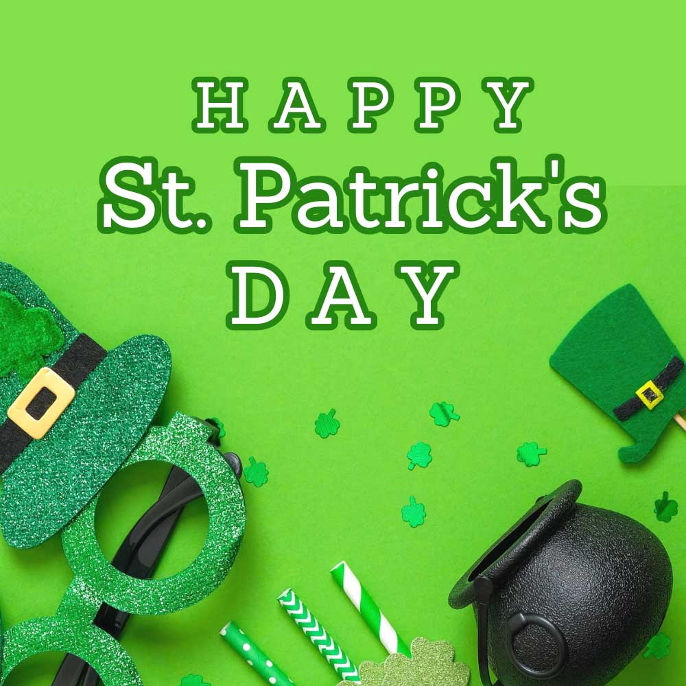 Vibrant Green St. Patrick’s Day eCard – Festive Irish Celebration