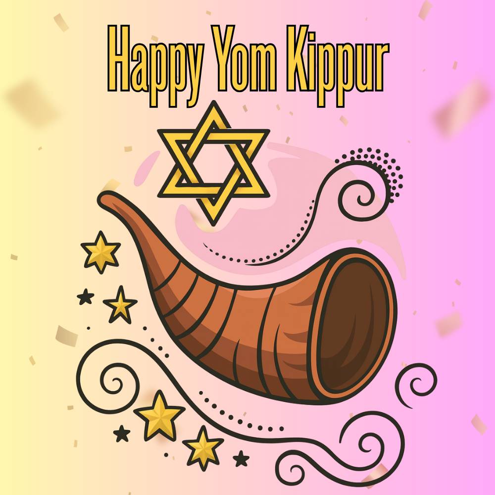 Happy Yom Kippur Charity eCard