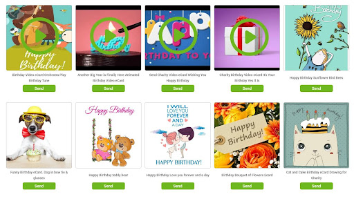 Homepage of Hope Spring eCards