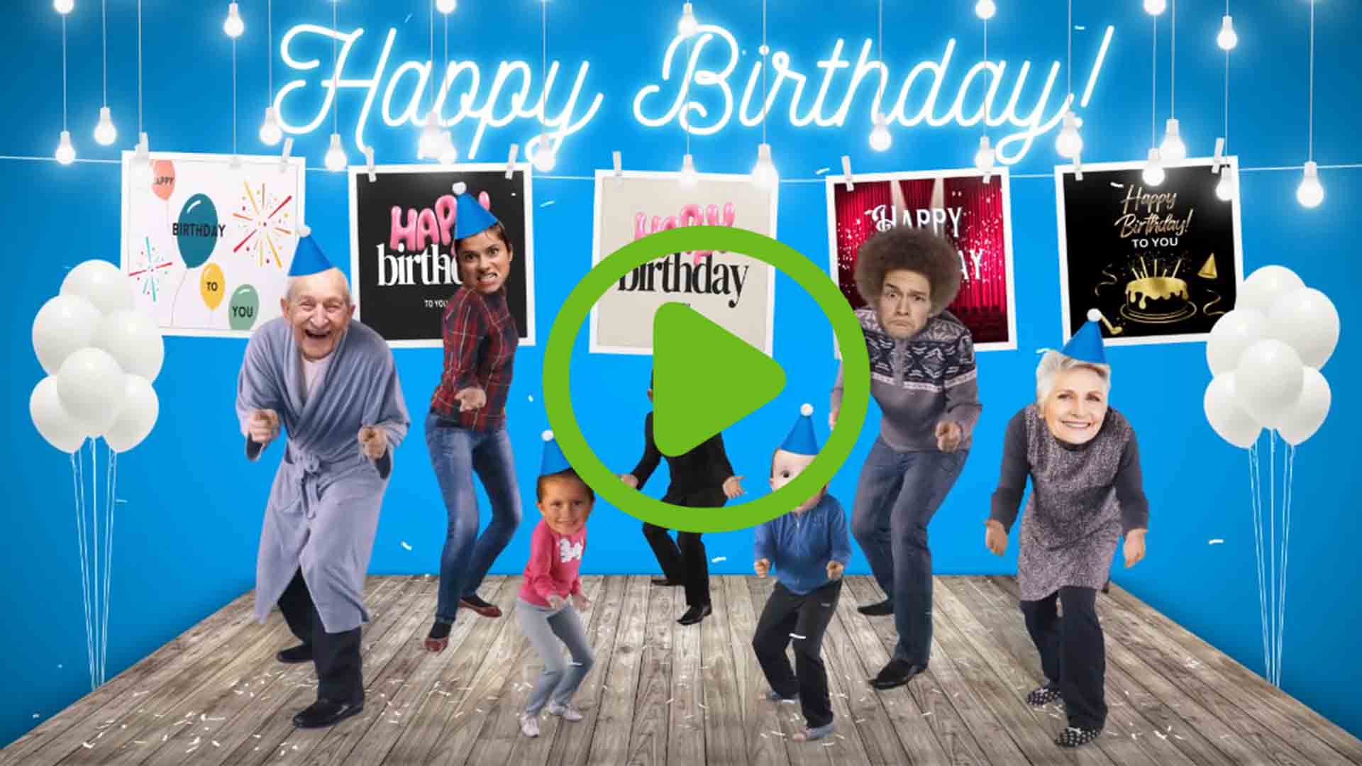 Today it’s your birthday funny video eCard