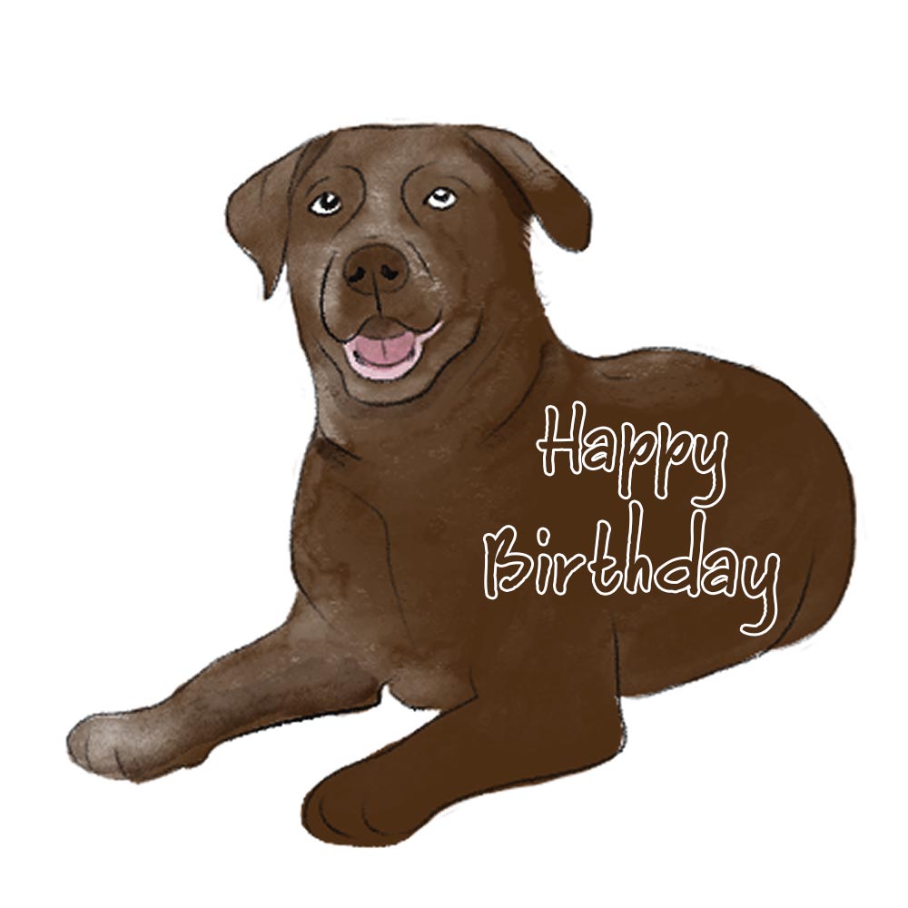 Labrador Dog ecard