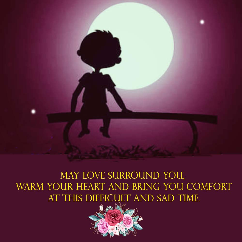 May Love Surround You Sympathy eCard