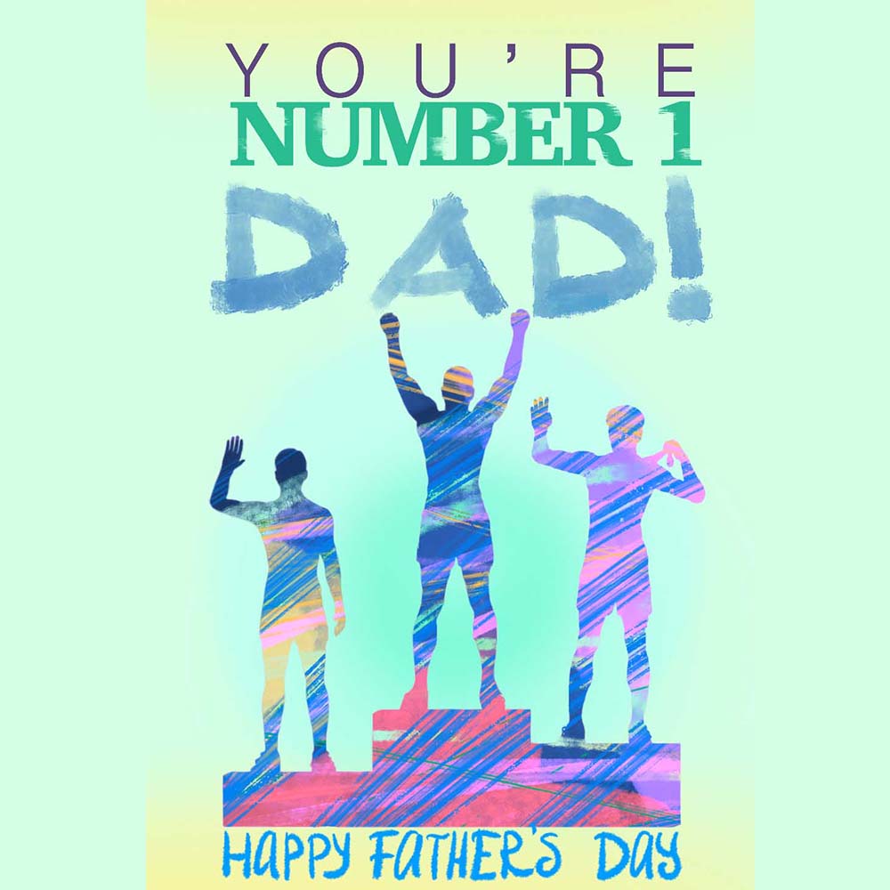 My Number One Father’s Day  eCard