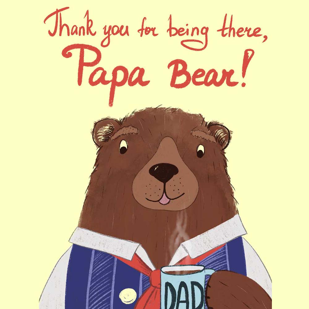 Papa Bear Father’s Day eCard