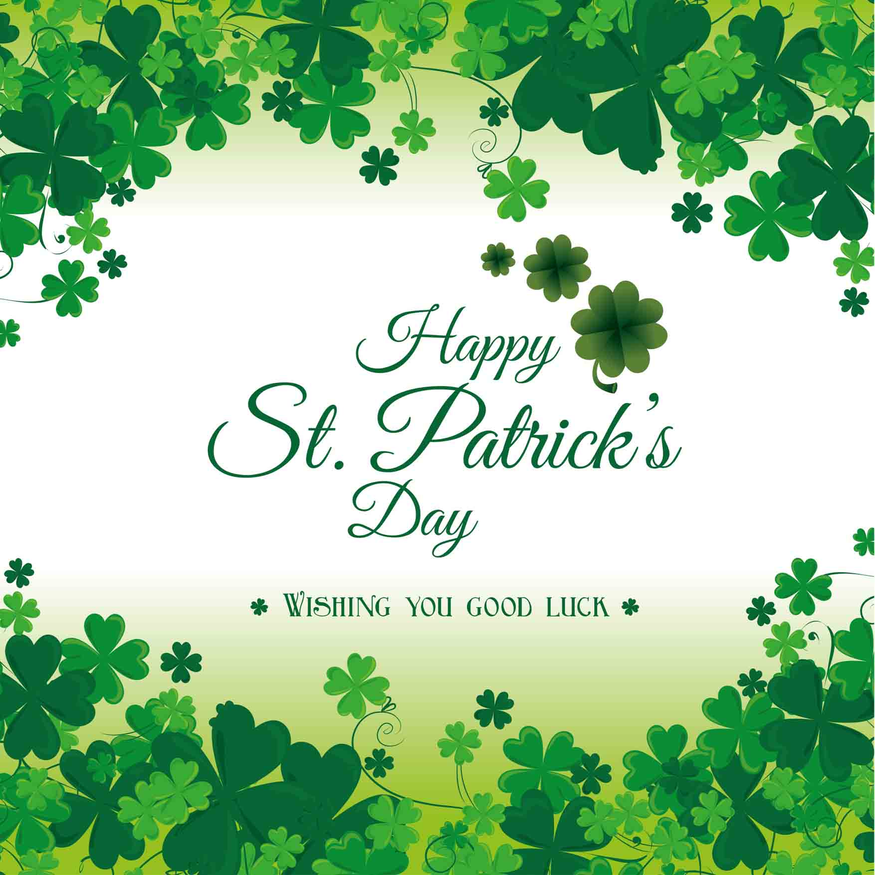 Best wishes on St. Patrick’s Day