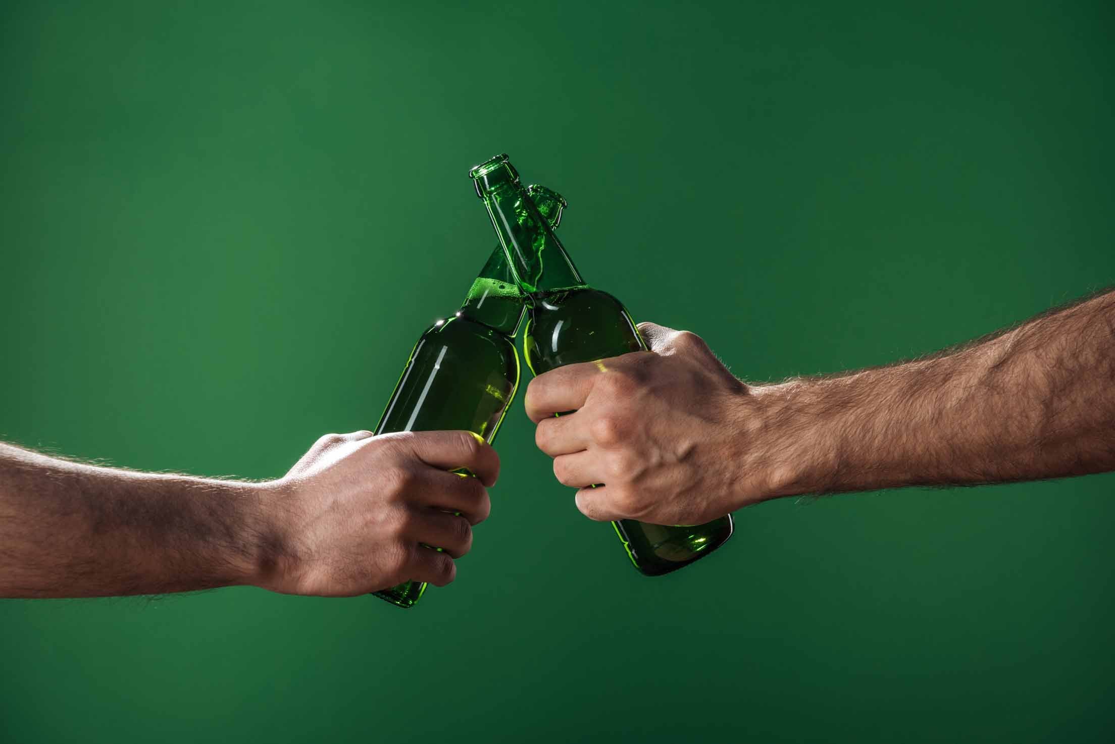 St Patrick’s day beer cheers