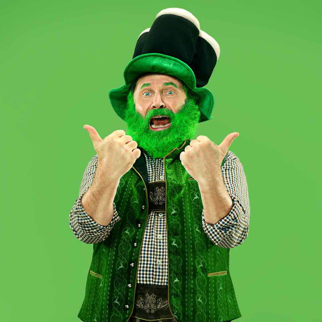 Shamrock hats and green bread for St Patrick’s Day