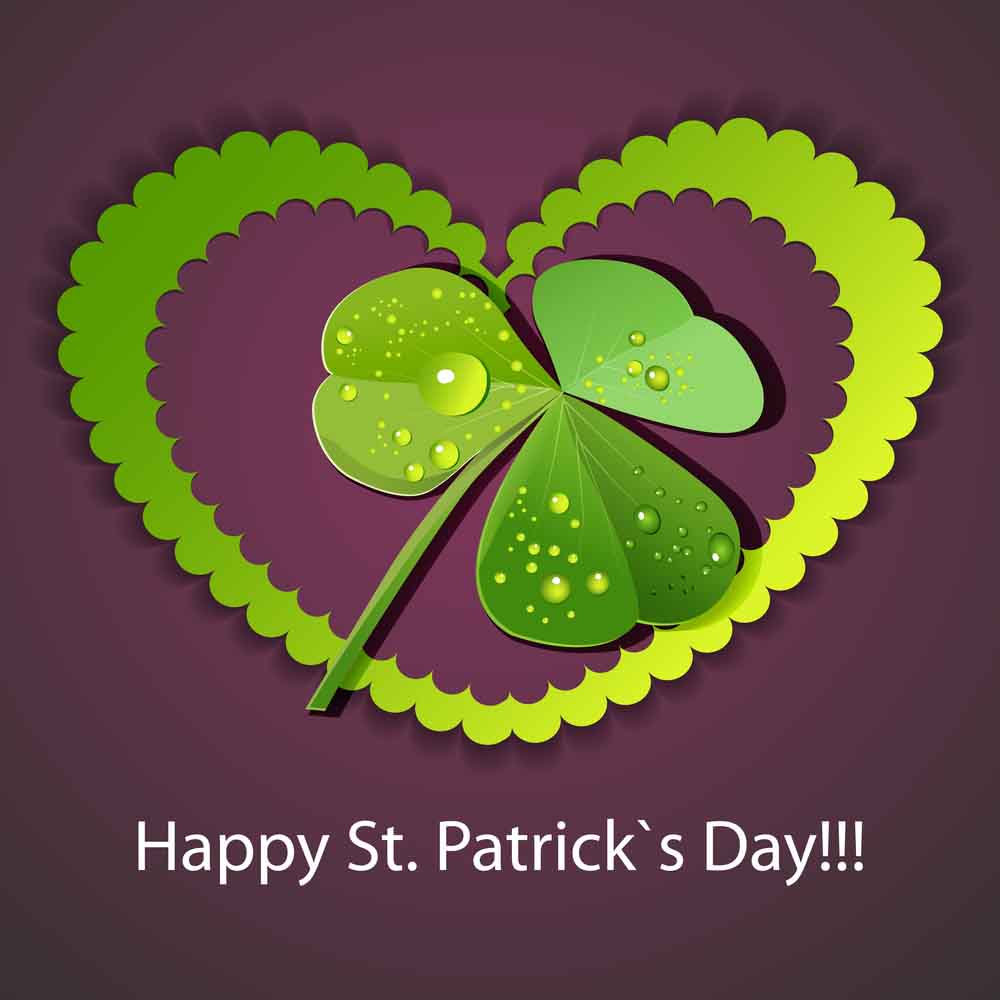 Shamrock Clover St Patrick’s Day eCard