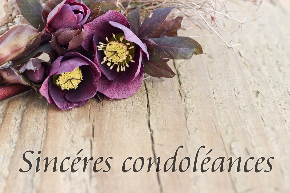 sincere condolences ecard