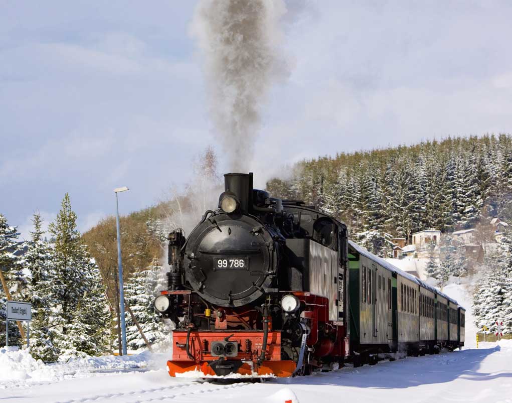 Steam train, Germany