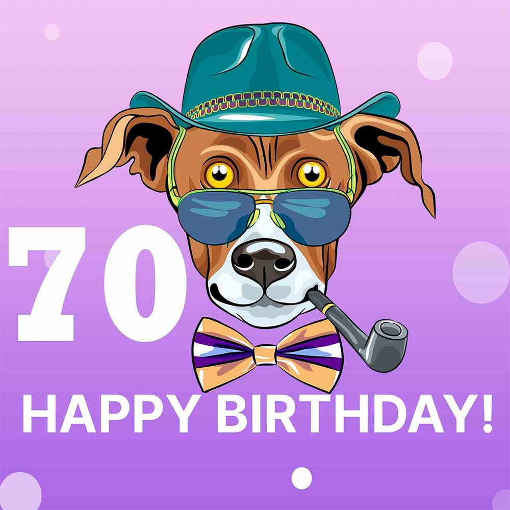 Sweet Grandpa 70th Birthday eCard