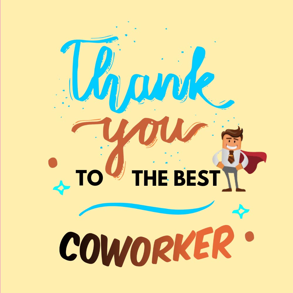 Thank You To The Best Coworker eCard