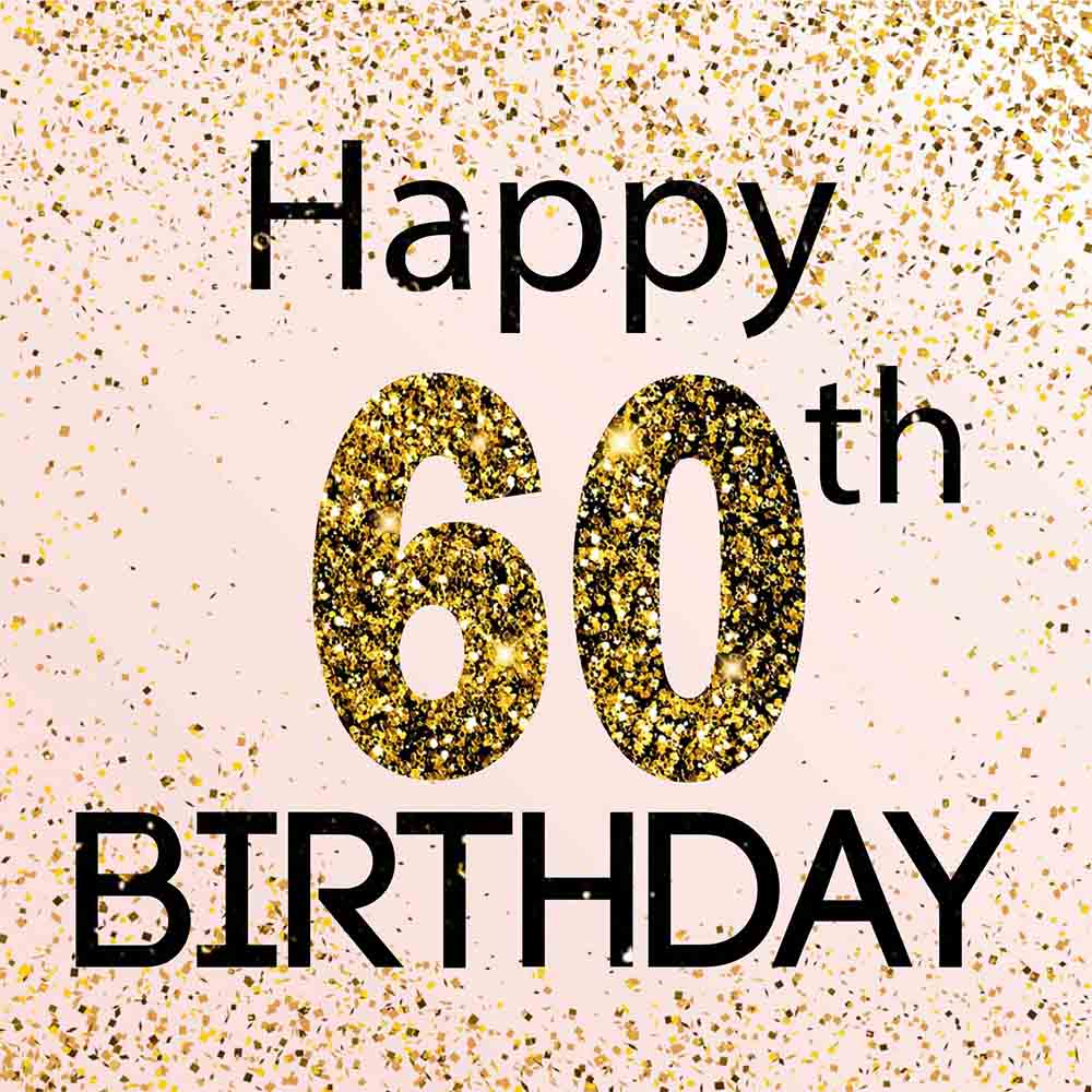 Vibrant 60th Birthday eCard