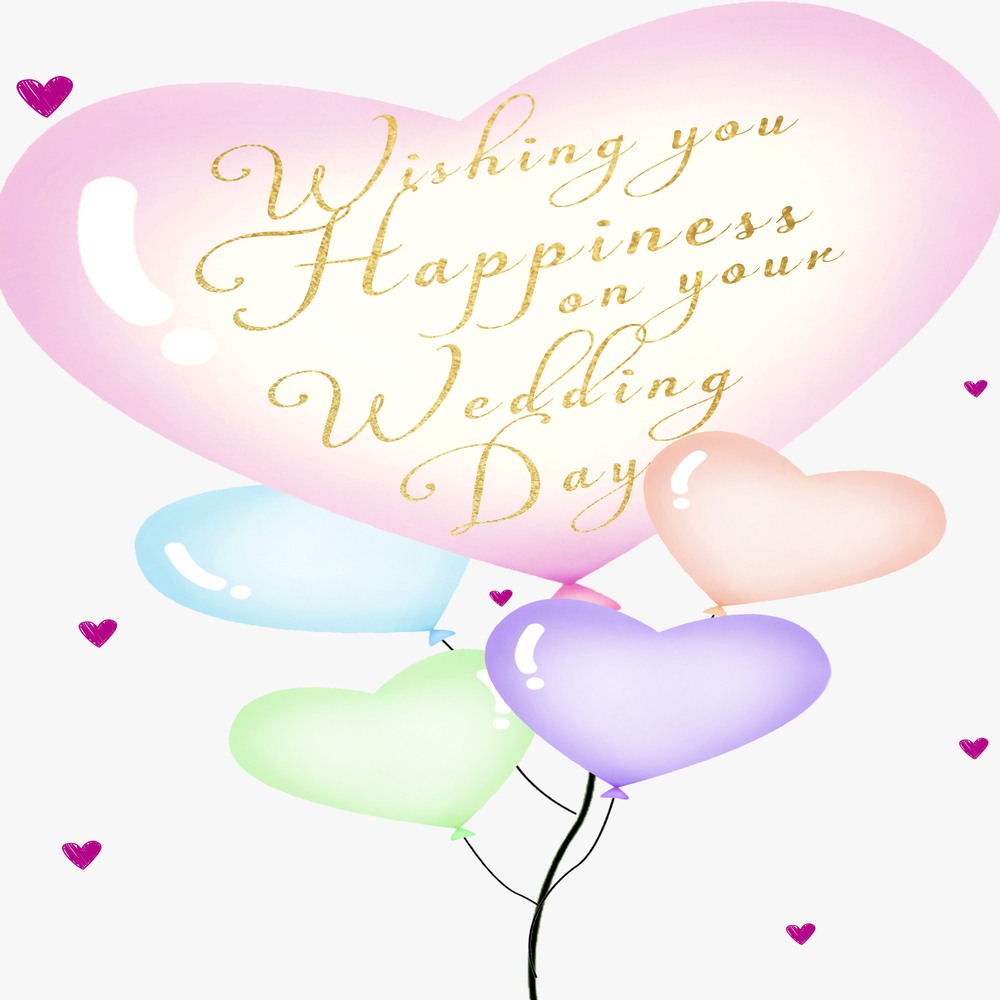 Wishing You Happiness On Your Wedding Day