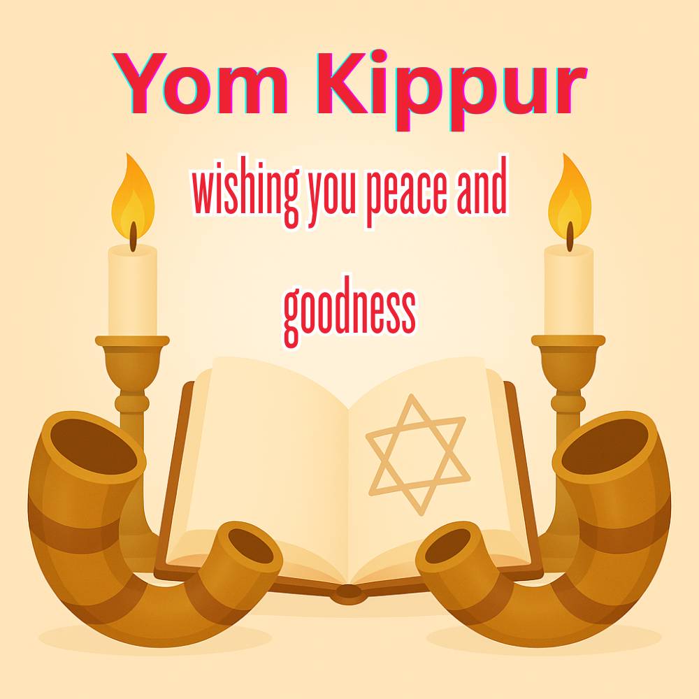 Yom Kippur Wishing Your Peace eCard