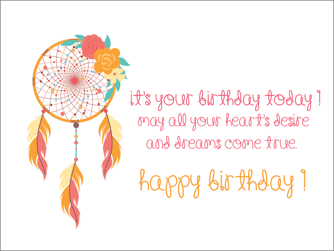 Birthday Dreamcatcher Ecard