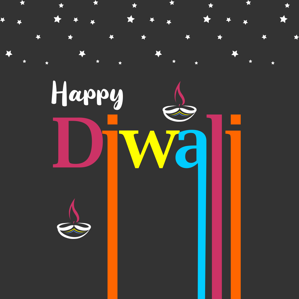 Funky Happy Diwali eCard