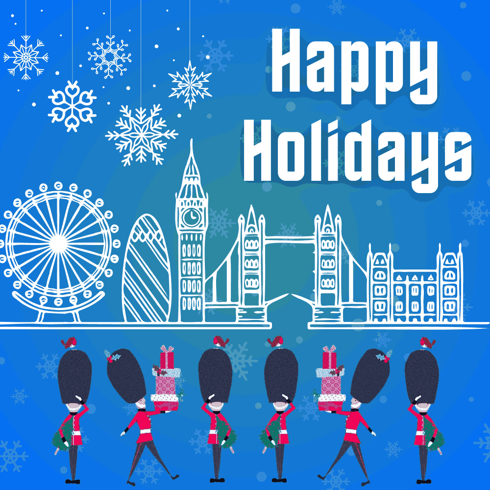 London Guards Christmas eCard – Happy Holidays