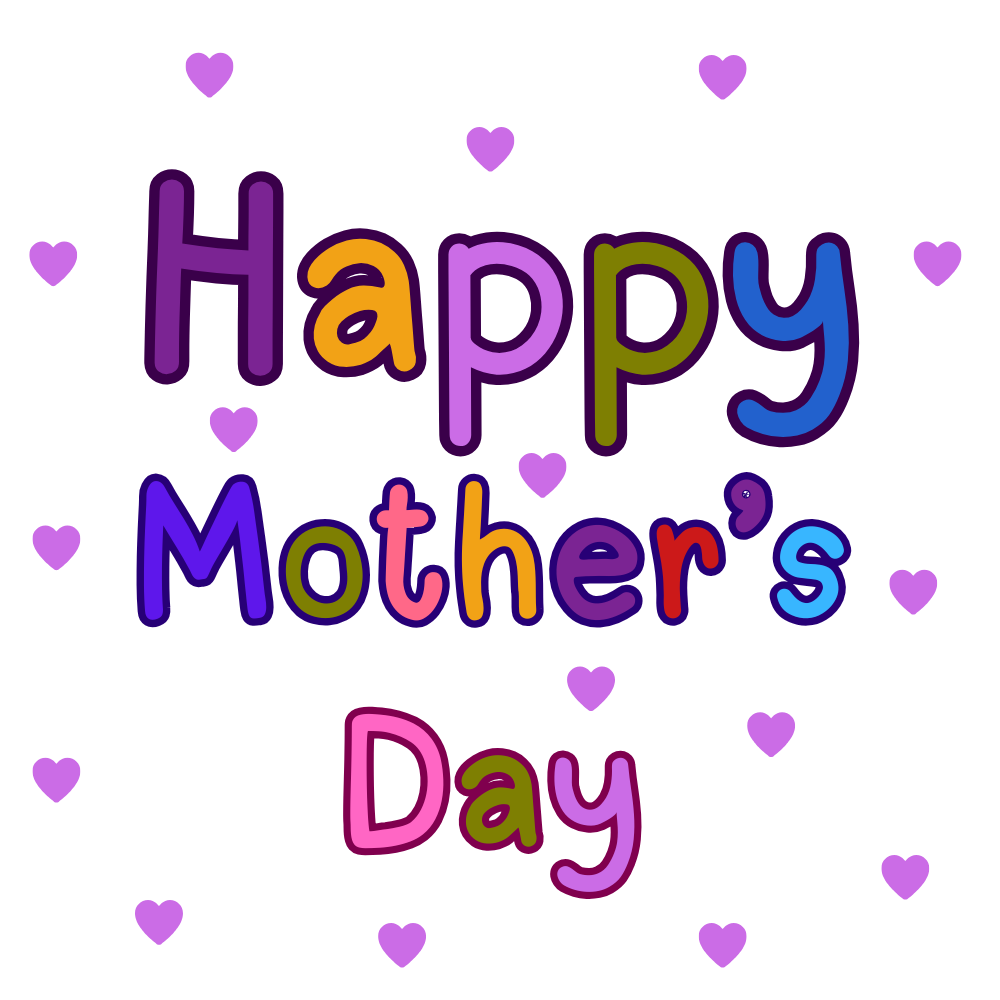 Super Colourful Happy Mother’s Day