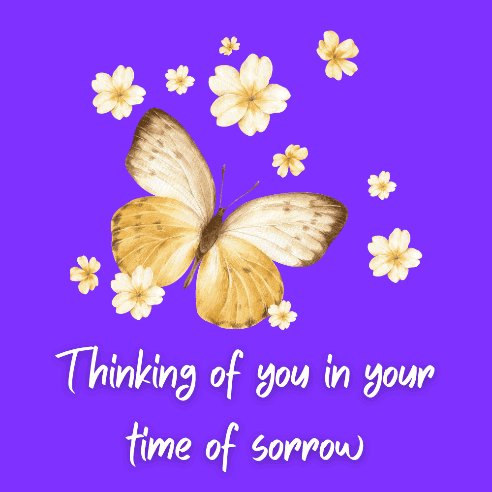 Thinking of You in Your Time of Sorrow
